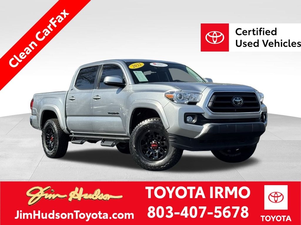 Certified 2022 Toyota Tacoma SR5 V6 Truck Double Cab