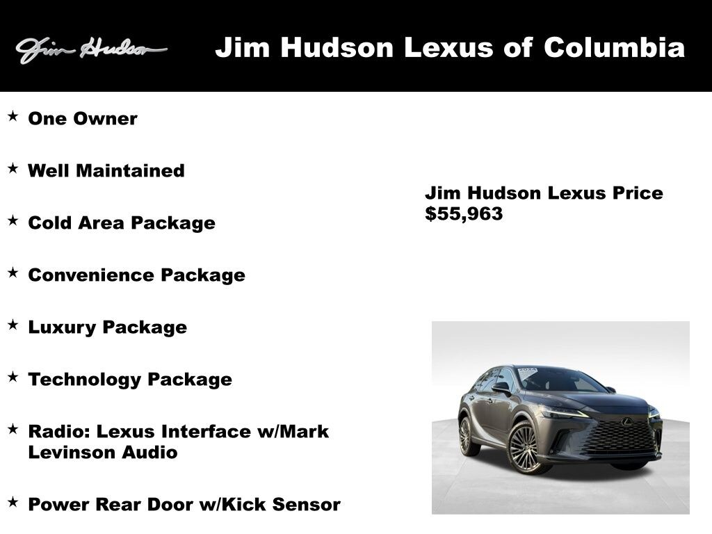 Certified 2024 Lexus RX 350 Luxury SUV