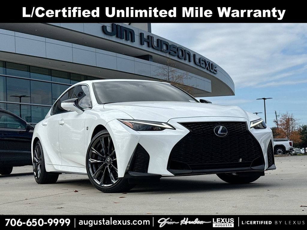 Certified 2023 Lexus IS 350 F SPORT Sedan