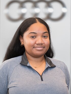 Staff member Gilana Sims from b7fad67f5e56