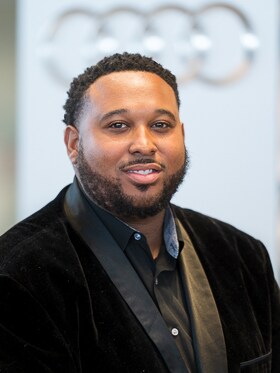 Staff member DyQuan Knotts from a493f56063c3