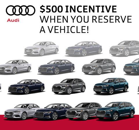 $500 incentive when you reserve a vehicle!