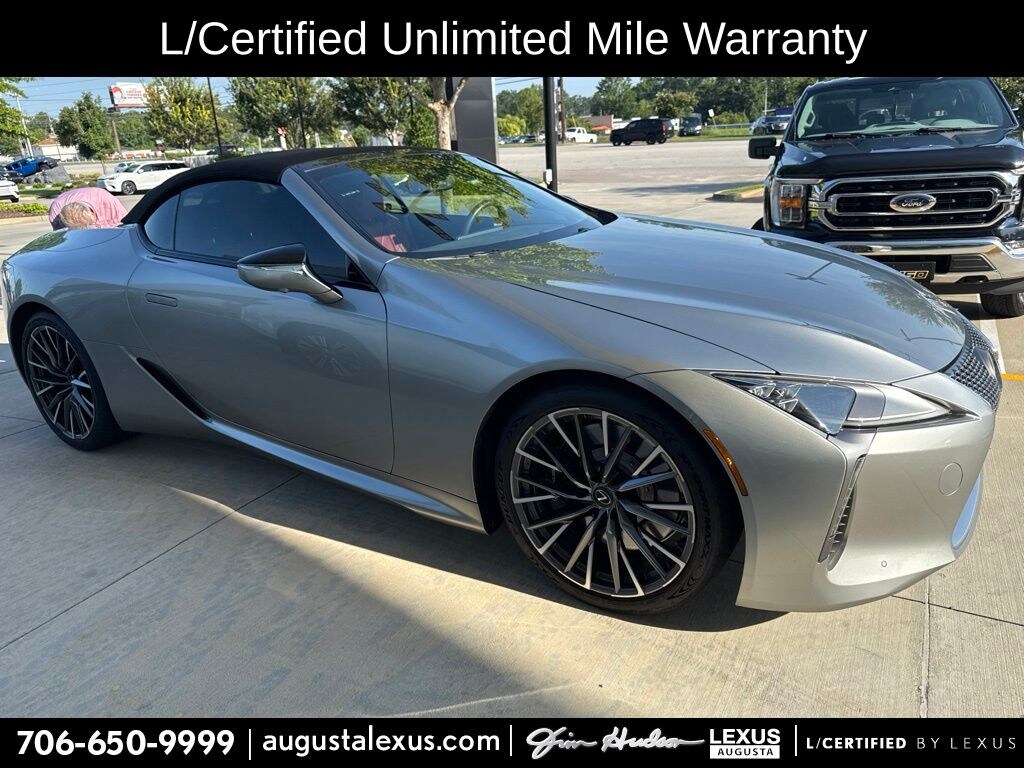 Certified 2024 Lexus LC 500 Convertible