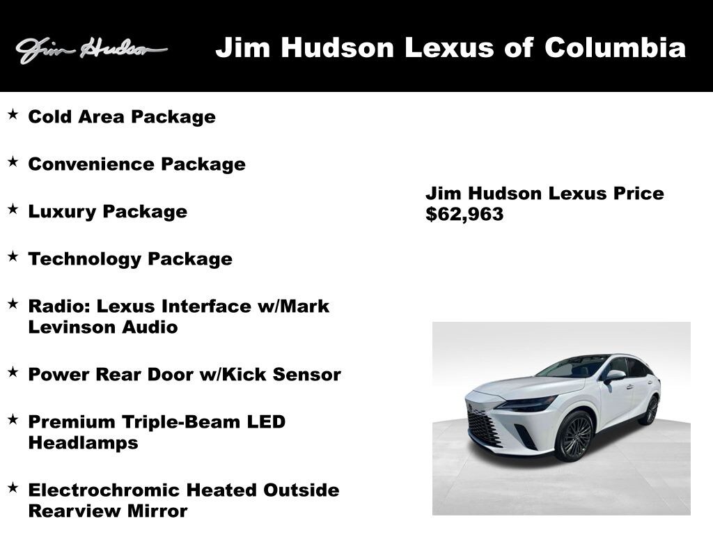 Certified 2024 Lexus RX 350 Luxury SUV