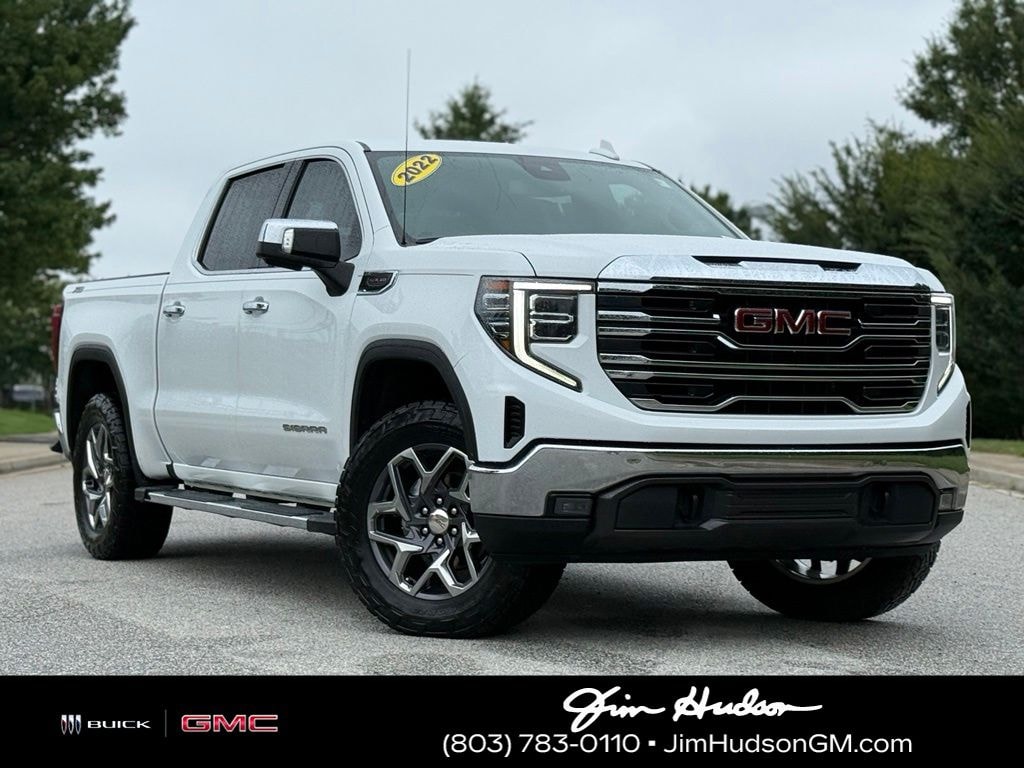 Used 2022 GMC Sierra 1500 SLT Truck Crew Cab