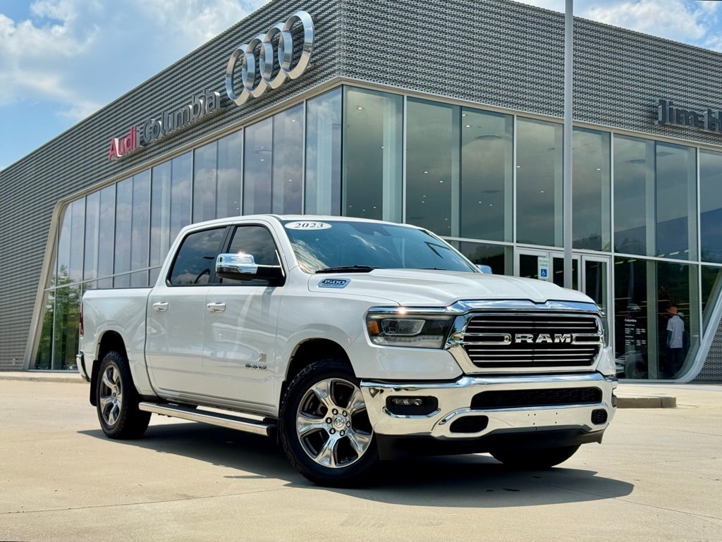 Used 2023 RAM Ram 1500 Pickup Laramie with VIN 1C6SRFJT1PN636456 for sale in Columbia, SC