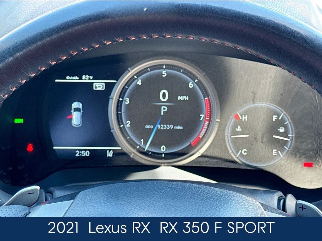 Used 2021 Lexus RX 350 F SPORT Handling SUV