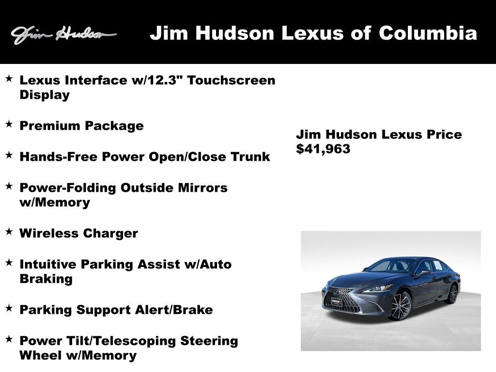 Certified 2023 Lexus ES 350 Sedan