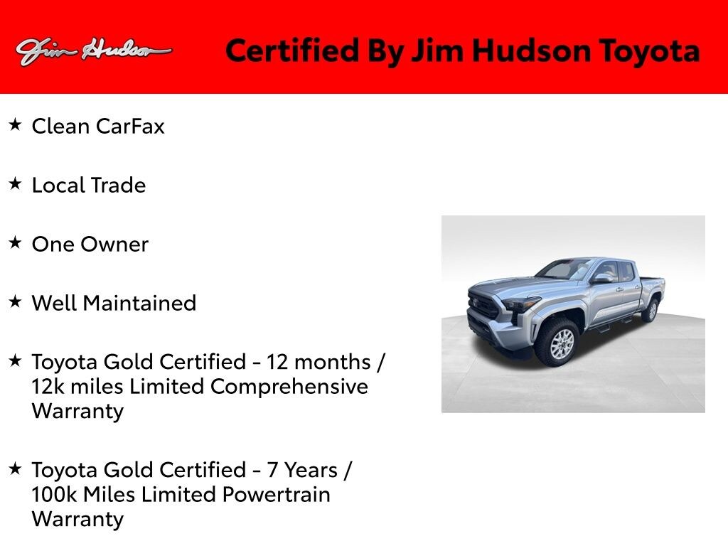 Certified 2024 Toyota Tacoma SR5 Truck Double Cab