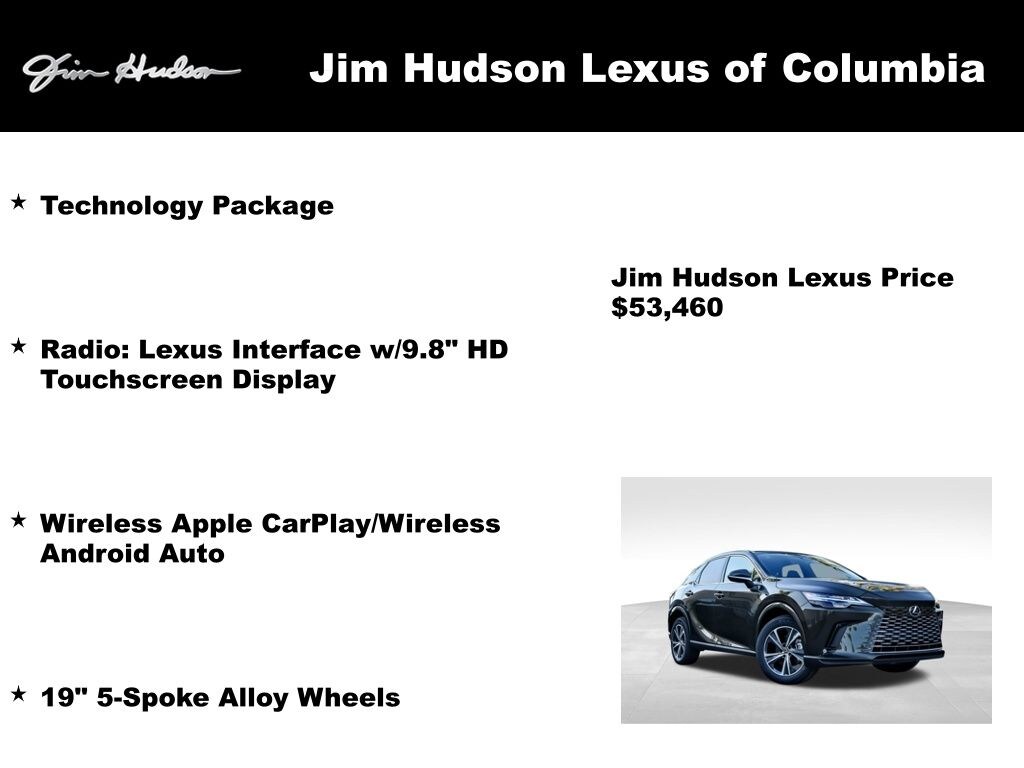 Certified 2025 Lexus RX 350 Base SUV