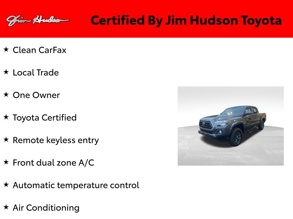 Certified 2023 Toyota Tacoma Truck Double Cab
