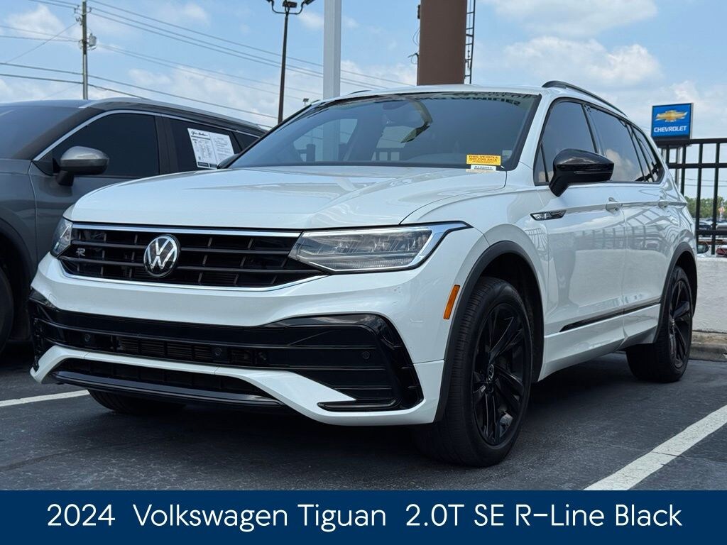 Used 2024 Volkswagen Tiguan 2.0T SE R-Line Black SUV