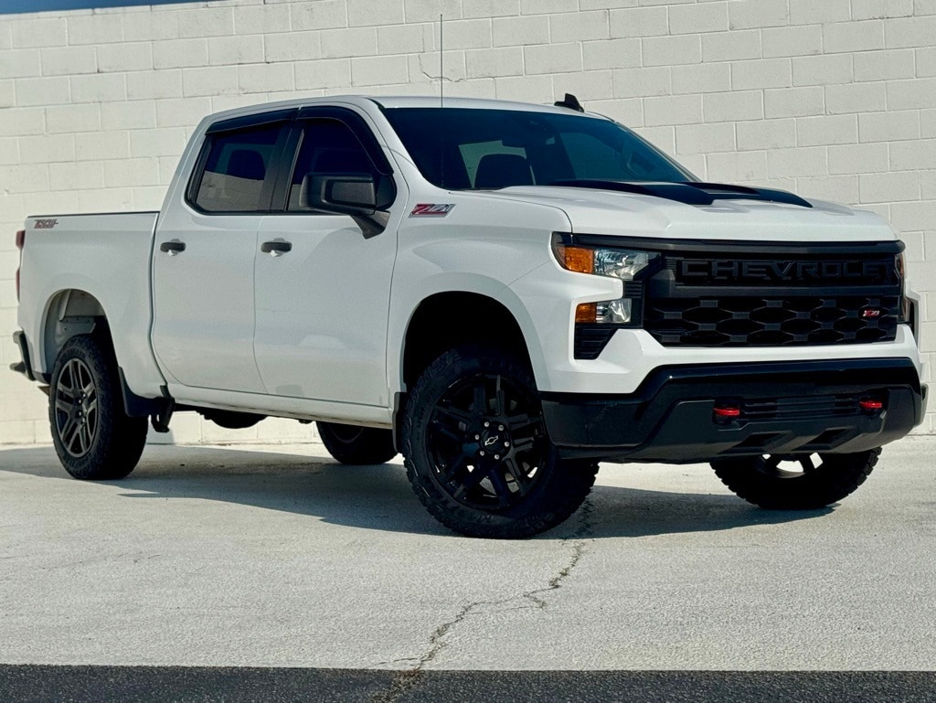 Used 2023 Chevrolet Silverado 1500 Custom Trail Boss Truck Crew Cab