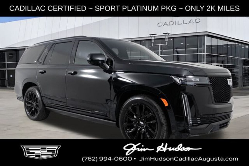 Certified 2024 CADILLAC Escalade Sport Platinum SUV