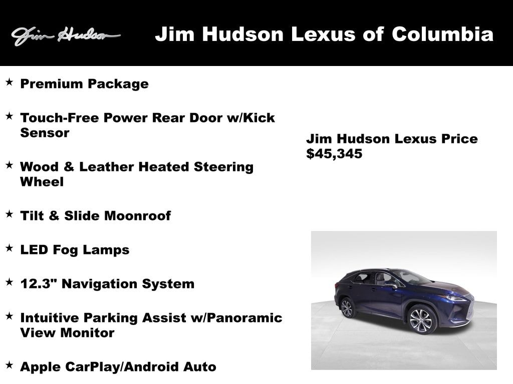 Used 2022 Lexus RX 350 SUV