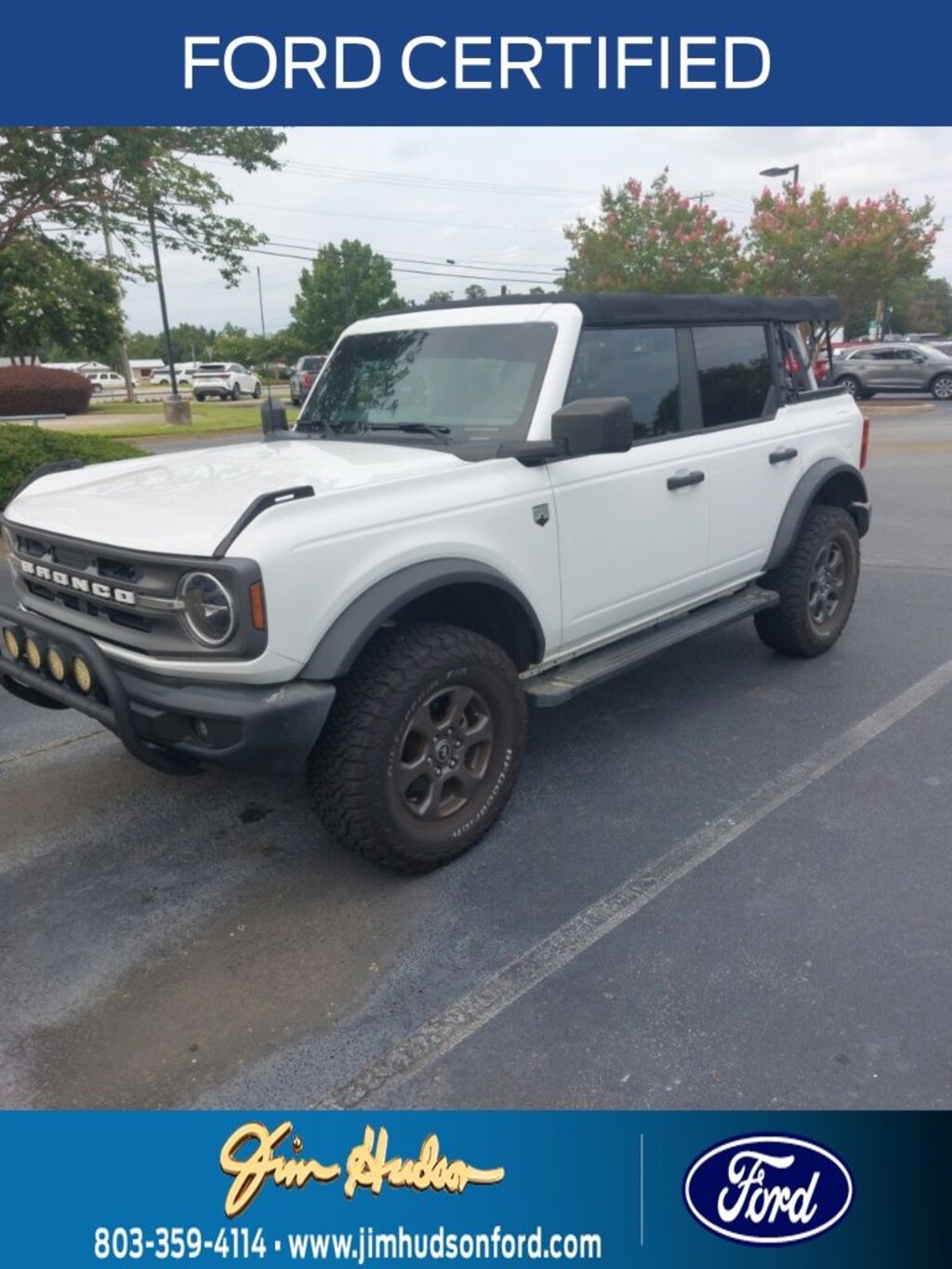 Certified 2022 Ford Bronco SUV