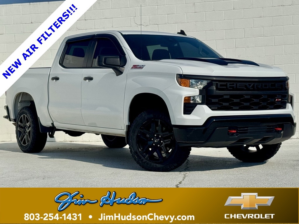 Used 2023 Chevrolet Silverado 1500 Custom Trail Boss Truck Crew Cab