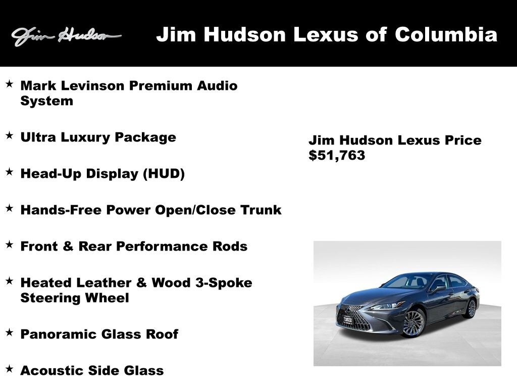 Certified 2024 Lexus ES 350 Ultra Luxury Sedan