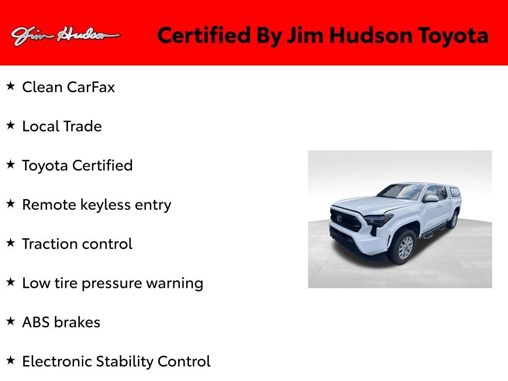 Certified 2024 Toyota Tacoma SR5 Truck Double Cab