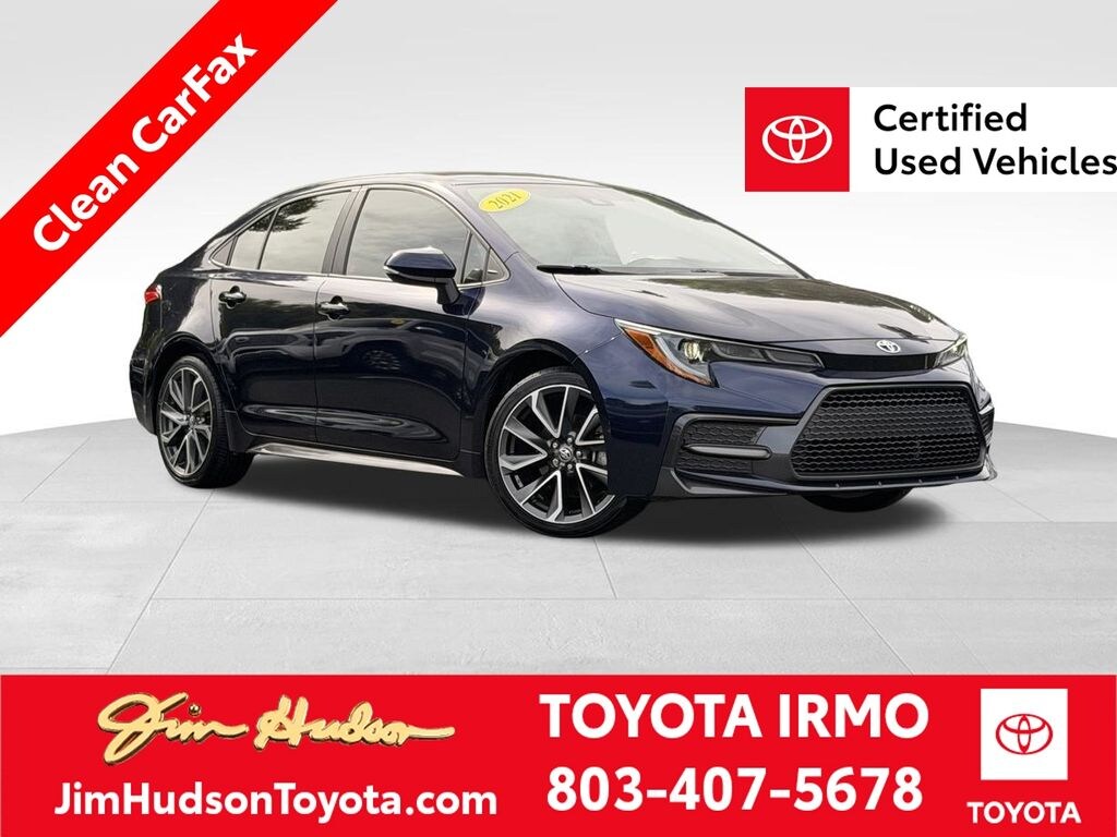 Certified 2021 Toyota Corolla SE Sedan