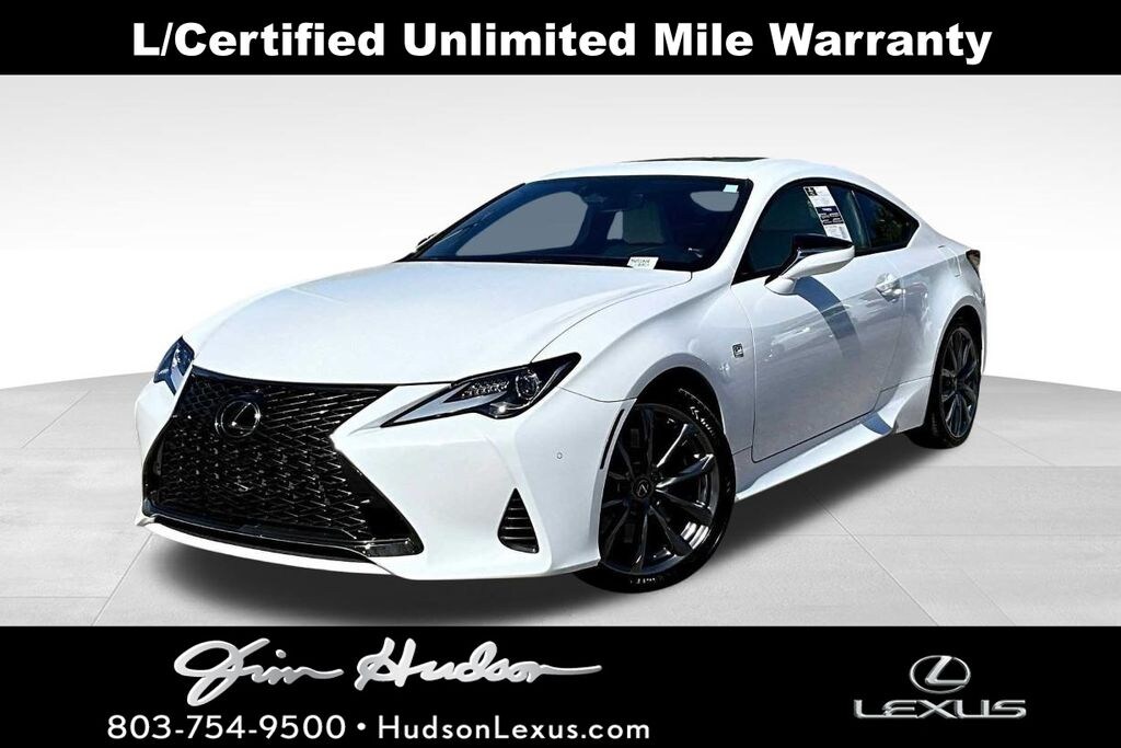 Certified 2021 Lexus RC 350 F SPORT Coupe
