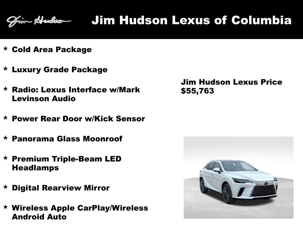 Certified 2023 Lexus RX 350h SUV