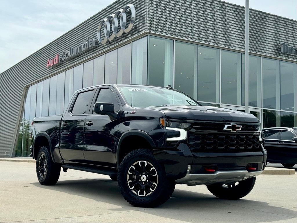 Used 2022 Chevrolet Silverado 1500 ZR2 with VIN 3GCUDHEL0NG670402 for sale in Columbia, SC