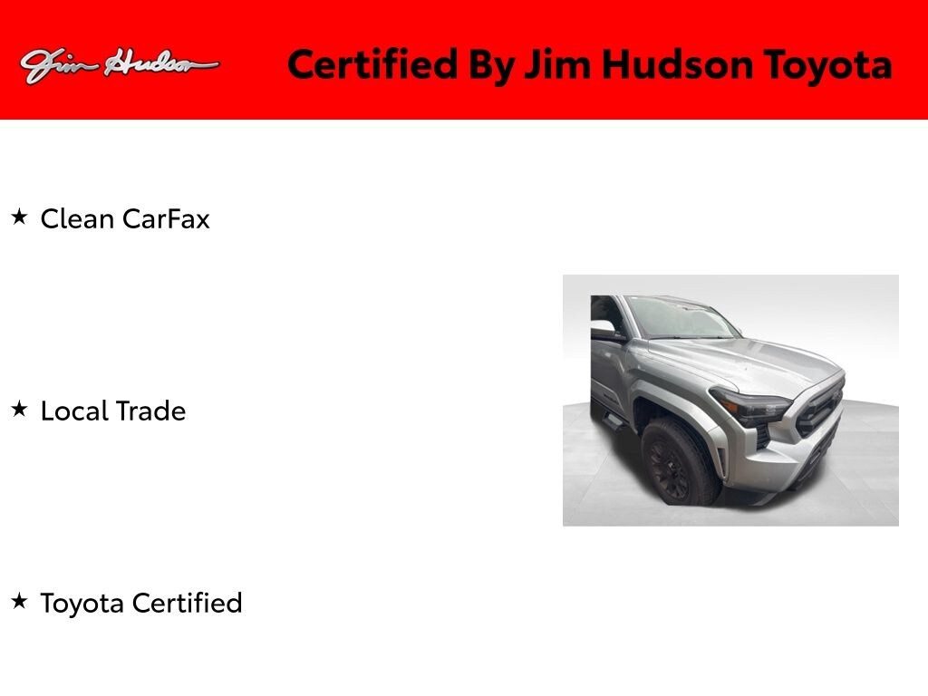 Certified 2024 Toyota Tacoma Truck Double Cab