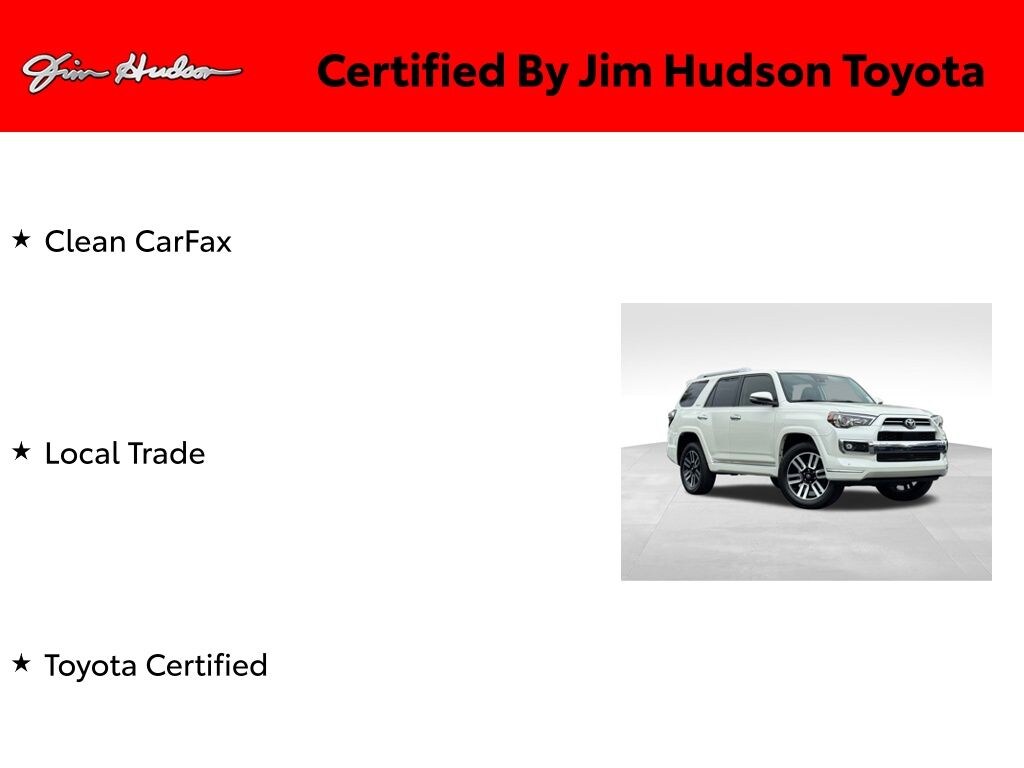Certified 2022 Toyota 4Runner Limited SUV