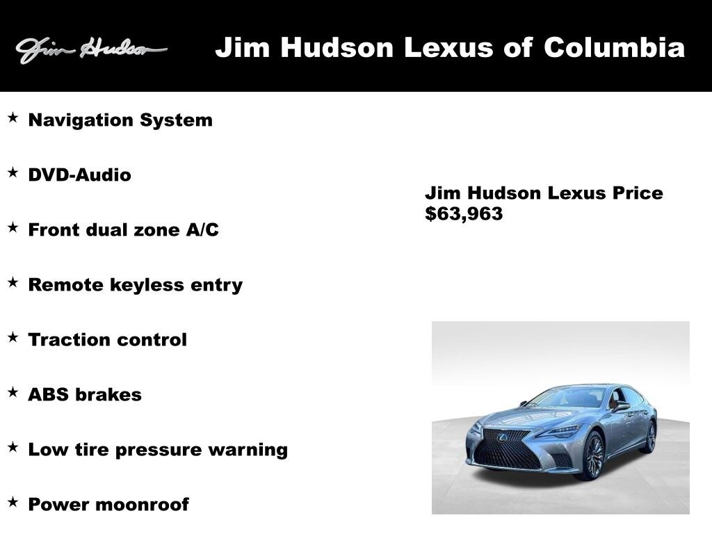 Certified 2021 Lexus LS 500 Sedan