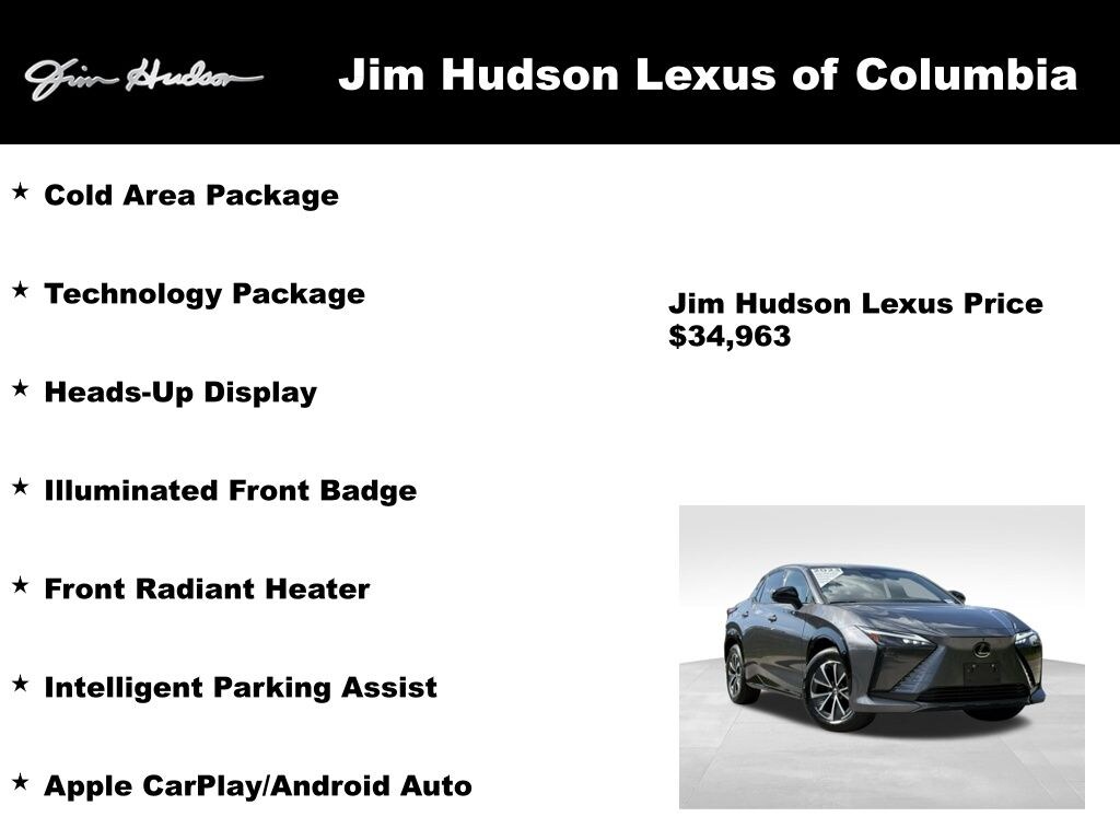 Certified 2023 Lexus RZ 450e SUV