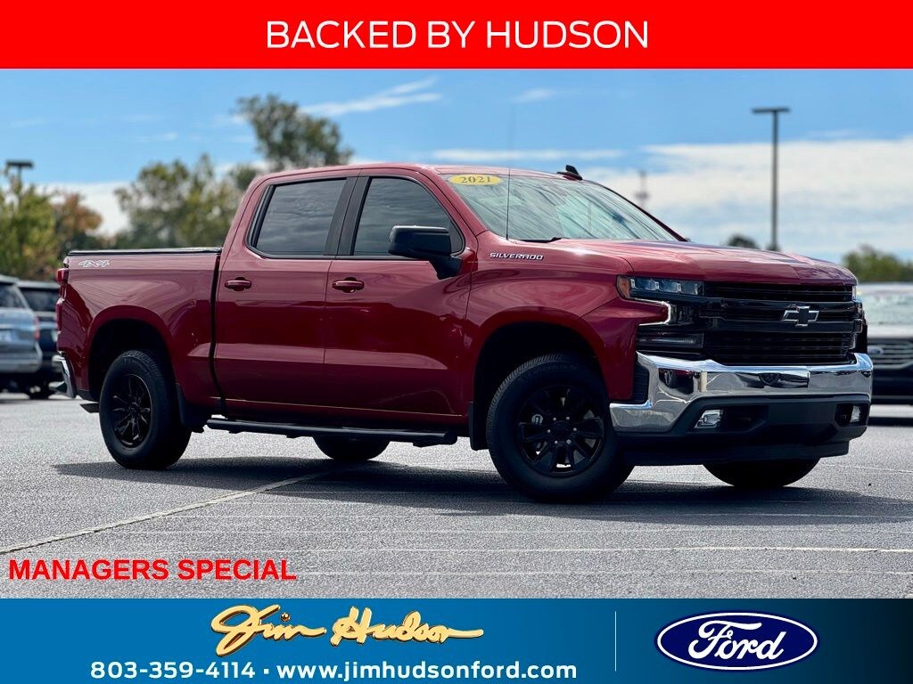 Used 2021 Chevrolet Silverado 1500 LT Truck Crew Cab
