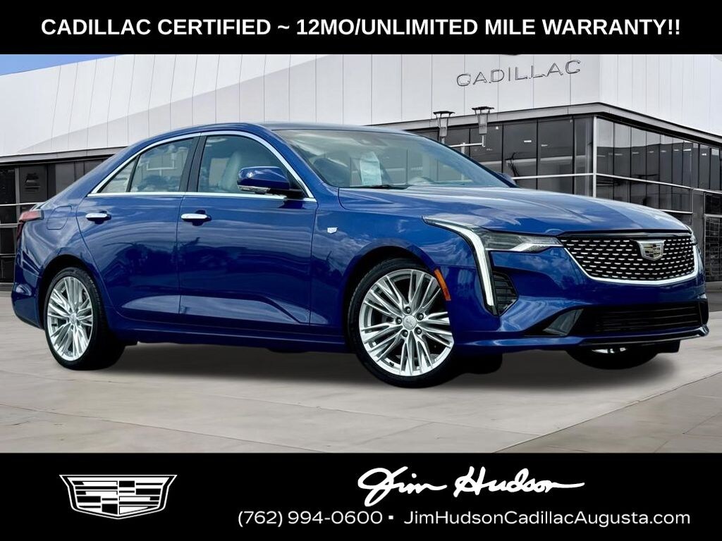 Certified 2024 CADILLAC CT4 Premium Luxury Sedan
