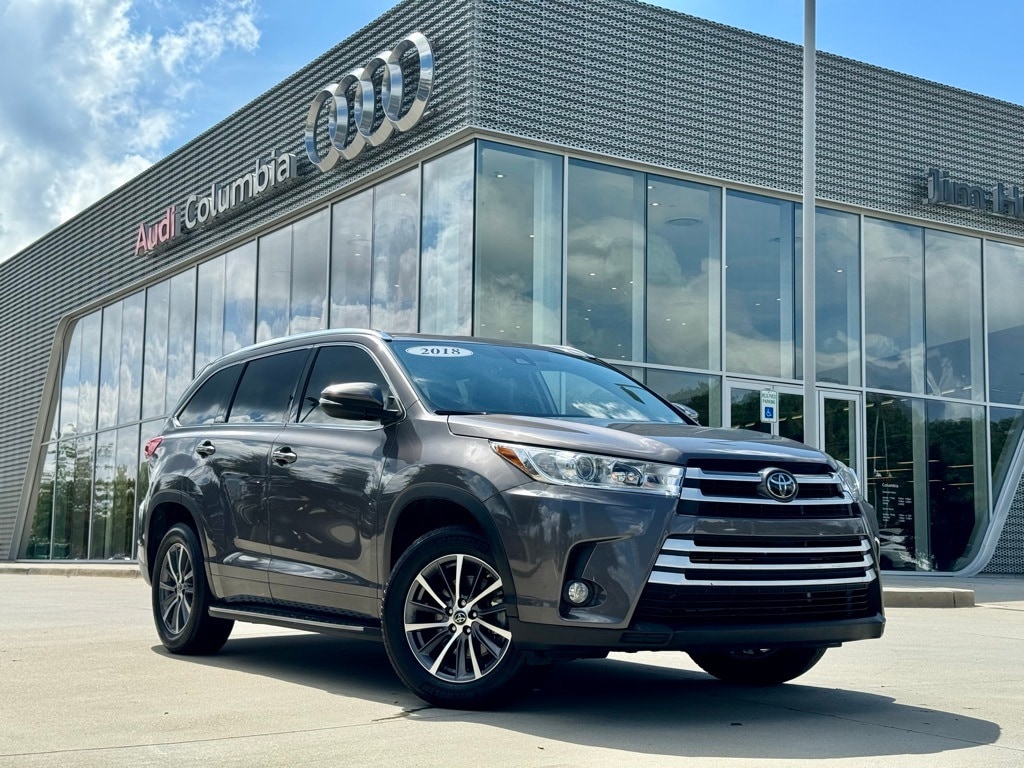 Used 2018 Toyota Highlander XLE with VIN 5TDKZRFH2JS549973 for sale in Columbia, SC