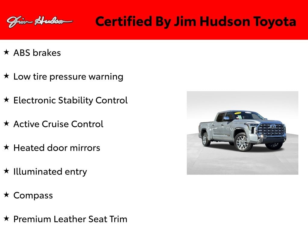 Certified 2026 Toyota Tundra 1794 Edition Truck CrewMax