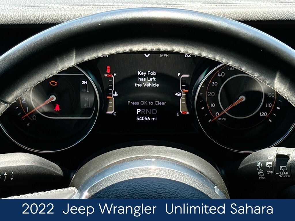 Used 2022 Jeep Wrangler Unlimited Sahara SUV