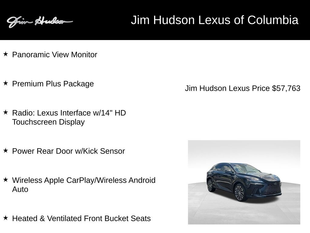 Certified 2025 Lexus RX 350 Premium Plus SUV