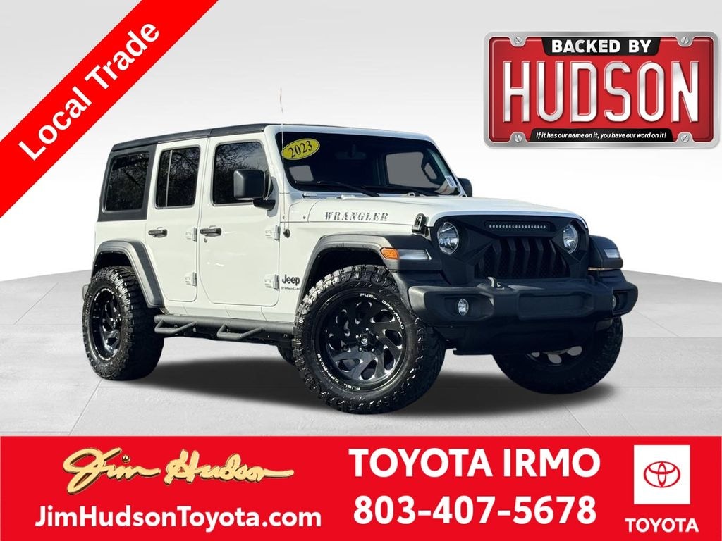 Used 2023 Jeep Wrangler 4-DOOR SPORT 4X4 SUV