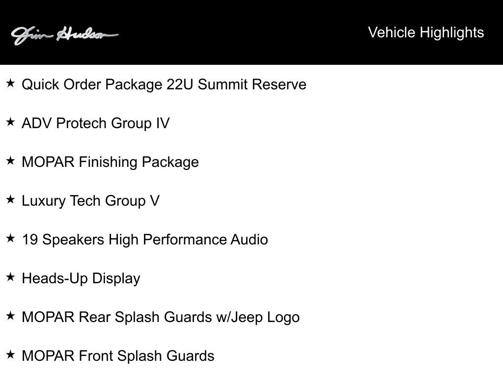 Used 2022 Jeep Grand Cherokee Summit SUV