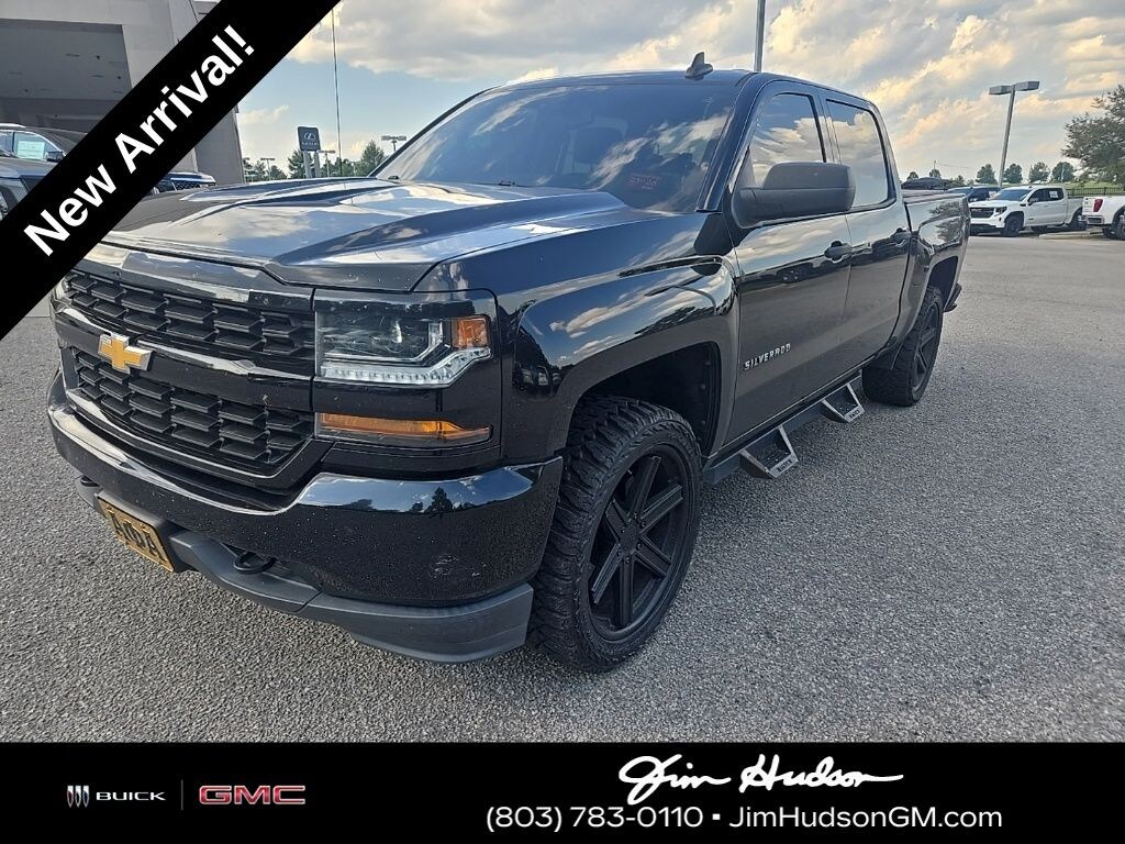 Used 2018 Chevrolet Silverado 1500 Silverado Custom Truck Crew Cab