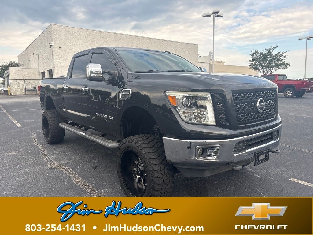 Used 2017 Nissan Titan XD SL Diesel Truck Crew Cab