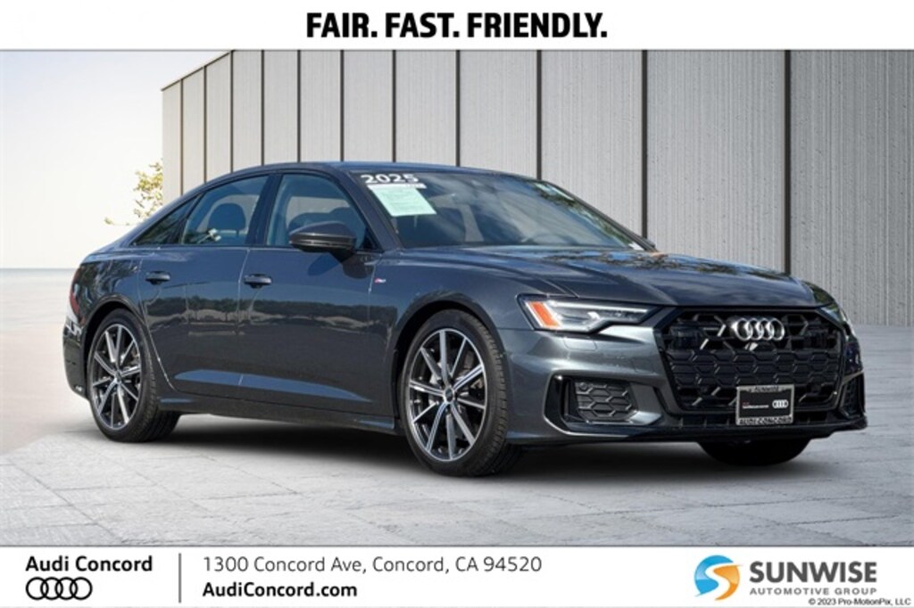 Certified 2025 Audi A6 3.0T Premium Plus Sedan