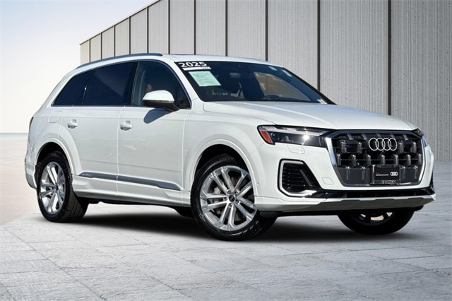 Certified 2025 Audi Q7 Premium with VIN WA1ACBF74SD017417 for sale in Concord, CA
