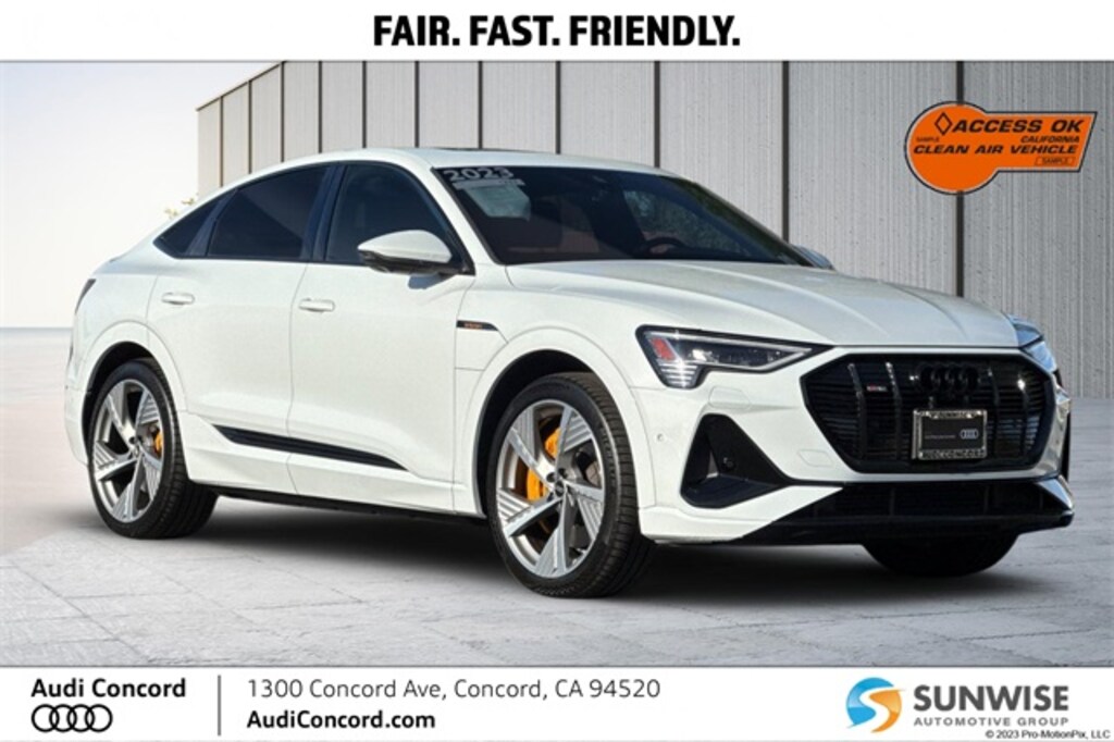 Certified 2023 Audi e-tron Sportback S Line Prestige SUV