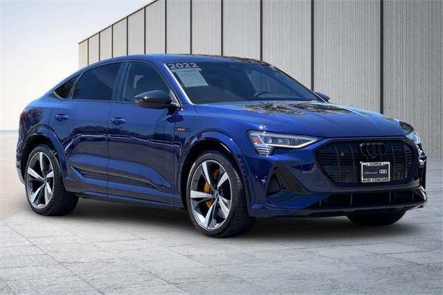 Certified 2022 Audi e-tron S Sportback Premium Plus with VIN WA11CBGE8NB041801 for sale in Concord, CA