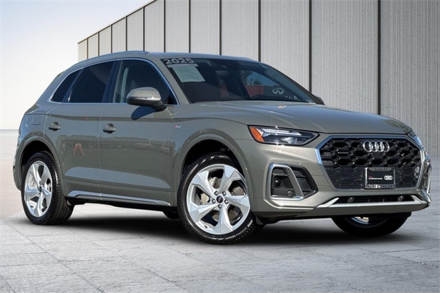 Certified 2025 Audi Q5 Premium Plus with VIN WA1EAAFYXS2025804 for sale in Concord, CA
