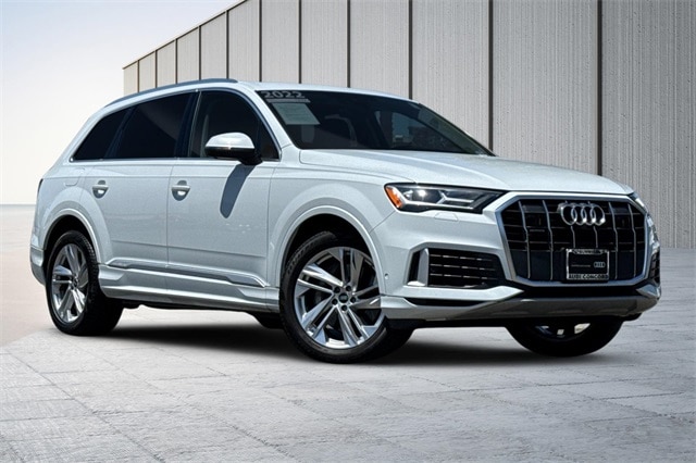 Certified 2022 Audi Q7 Premium Plus with VIN WA1LXBF76ND011751 for sale in Concord, CA