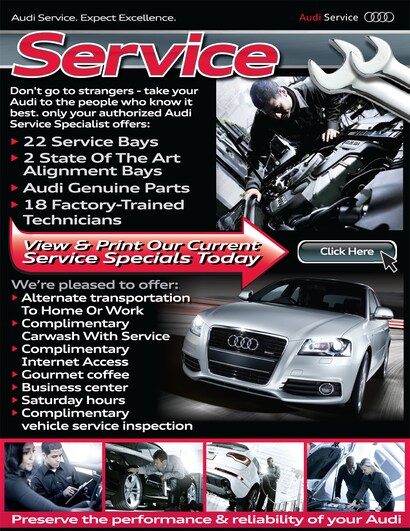 Audi Service Center in Coral Springs, FL