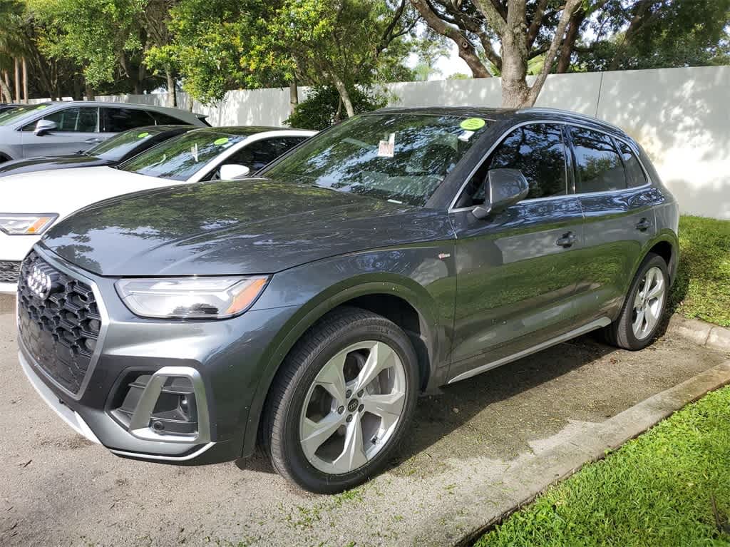 Certified 2023 Audi Q5 Premium Plus with VIN WA1EAAFY8P2014758 for sale in Coral Springs, FL