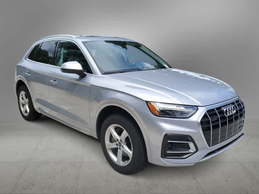 Certified 2021 Audi Q5 Premium with VIN WA1AAAFY7M2125375 for sale in Coral Springs, FL